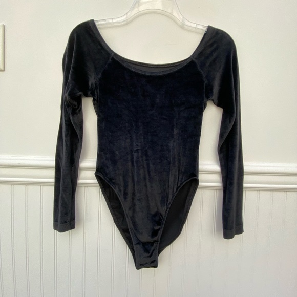 Victoria Secret Black Bodysuit Ultra Soft size small - Picture 4 of 7